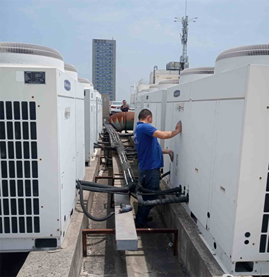 鄂州市中央空调制热和不制冷系统维修方法